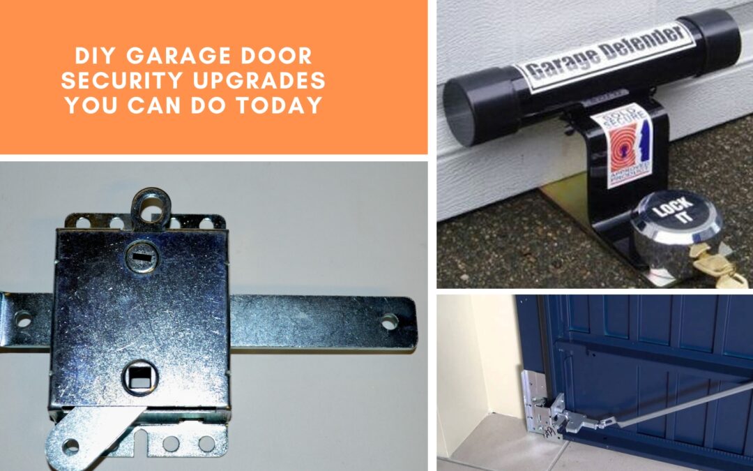 DIY Garage Door Security Upgrades You Can Do Today