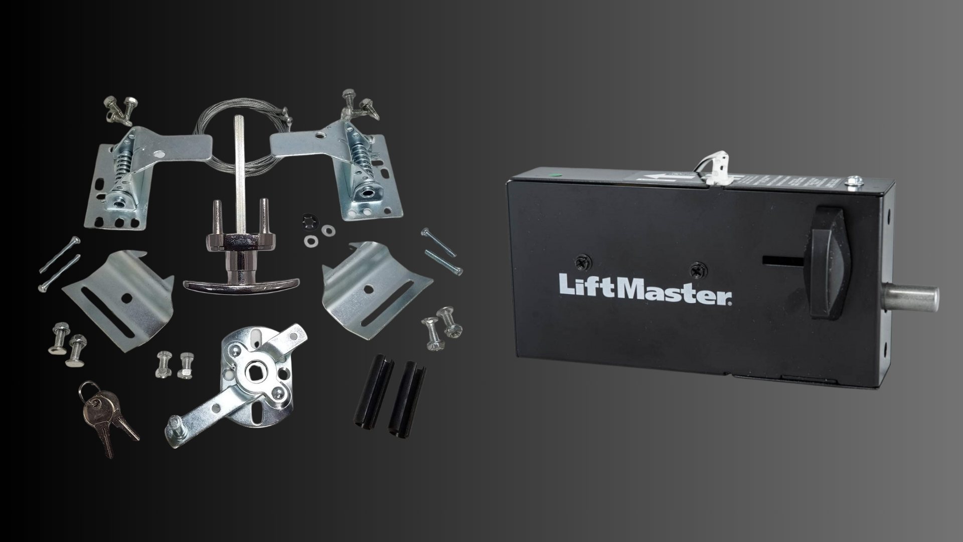 Garage door locks from LiftMaster to improve the security of your garage