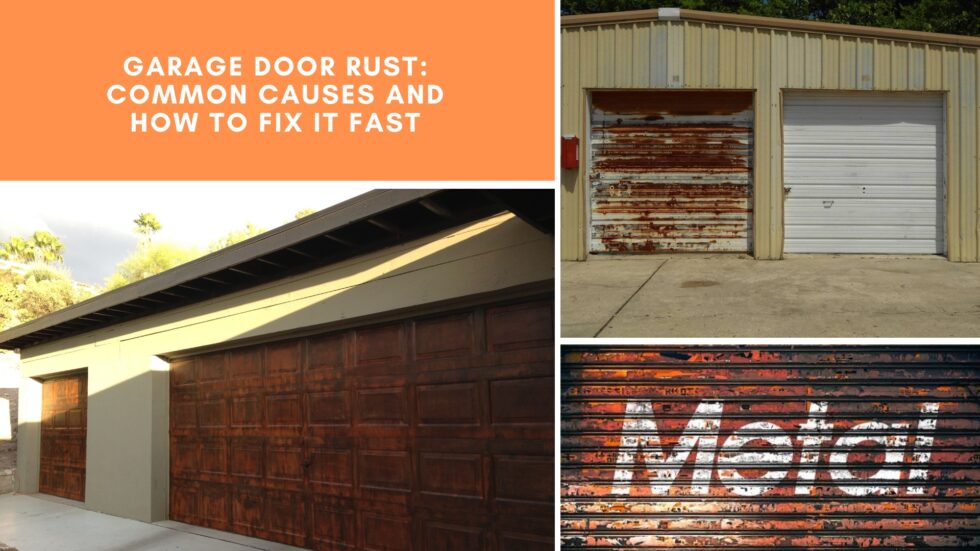 Garage Door Rust: Common Causes and How to Fix It Fast