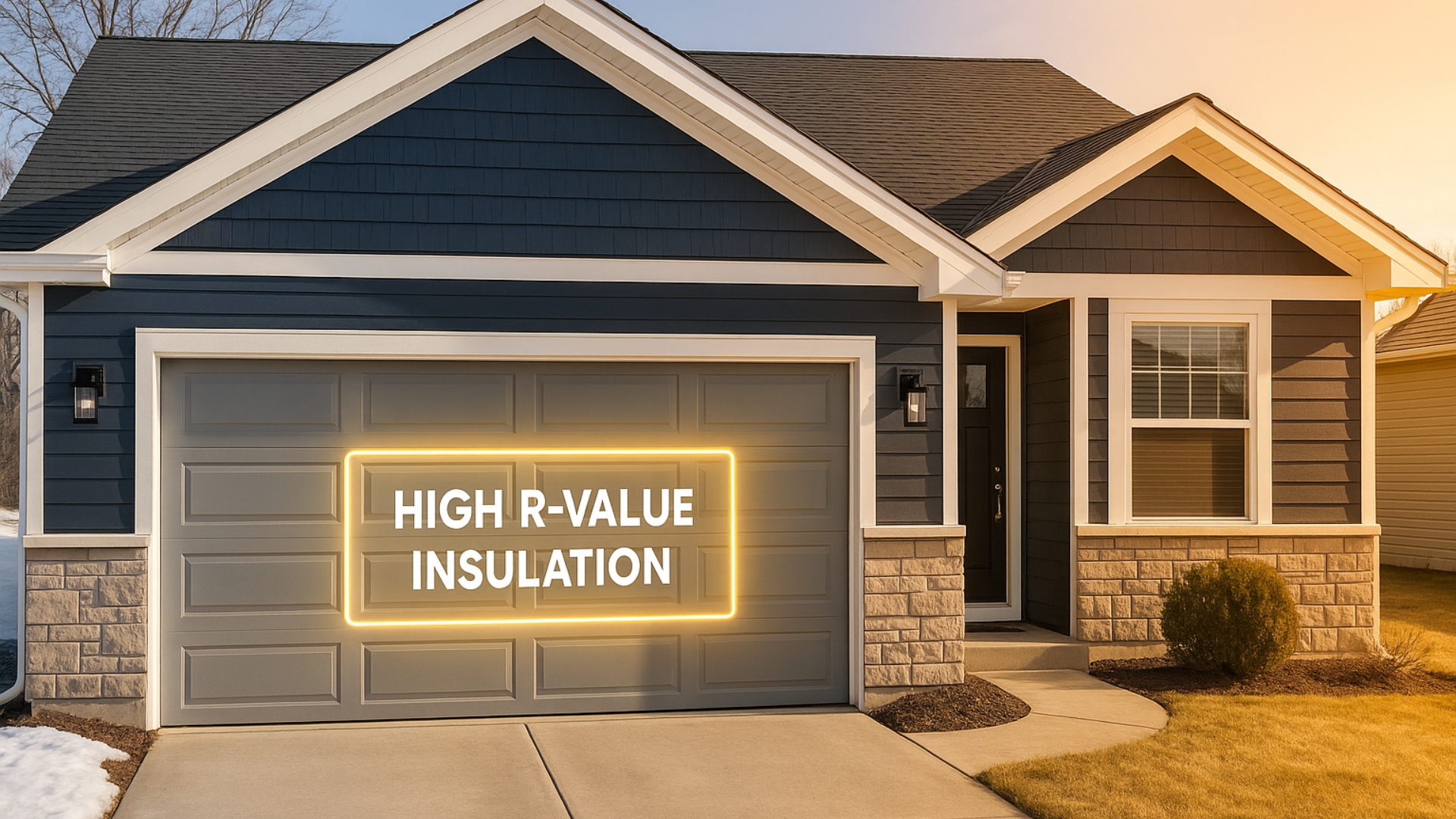 High-value insulation featured in the best garage doors brands of 2025, showcasing energy efficiency and durability.